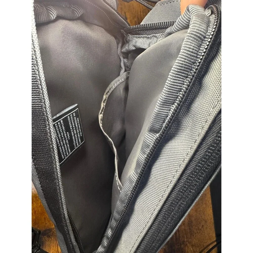 Highland Tactical Expo Molle Webbing Crossbody Bag  Sling Bag charcoal and black